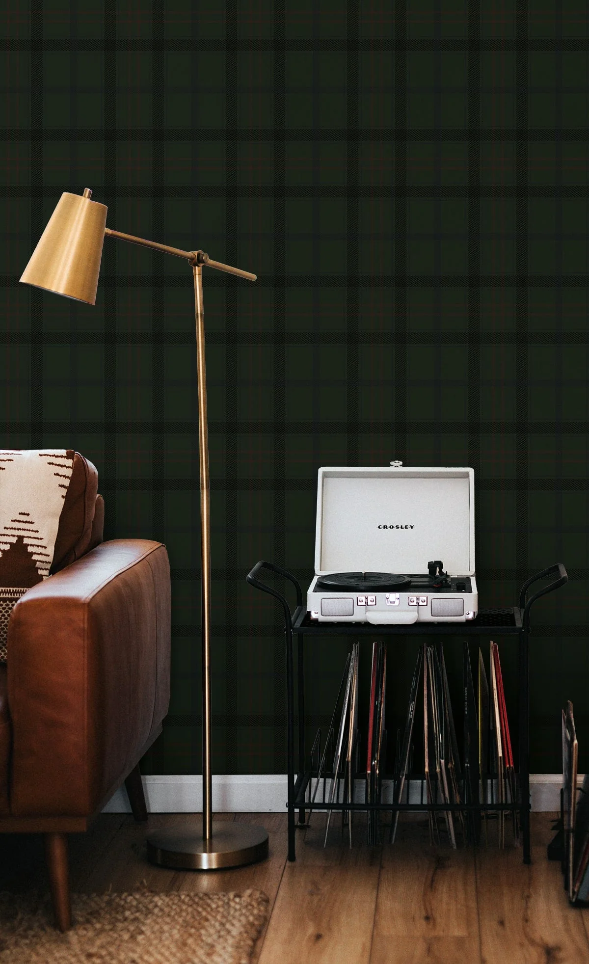 Tailor Plaid Prepasted Wallpaper - Image 10
