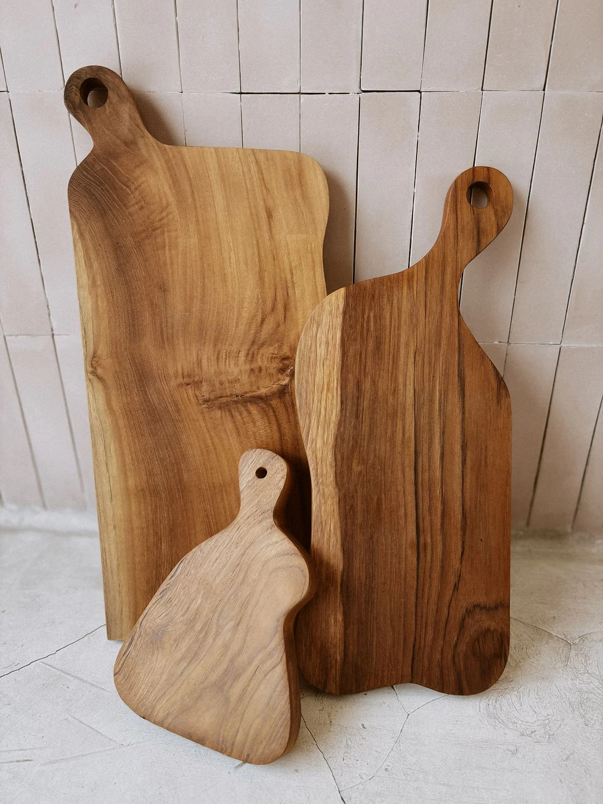 Teak Wavy Charcuterie Boards - Image 4