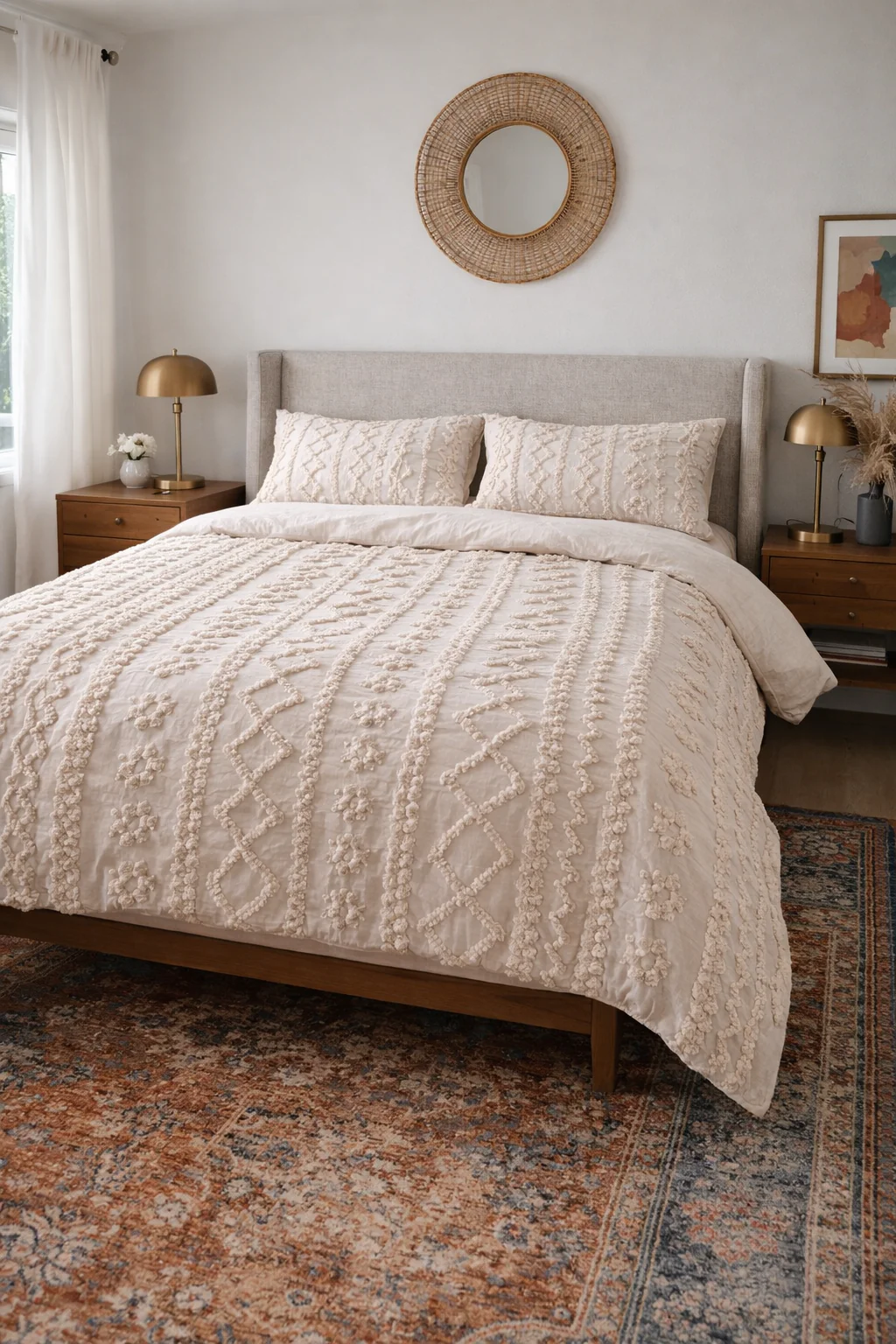 The Sonoma Tufted Duvet Cover Set - Image 5