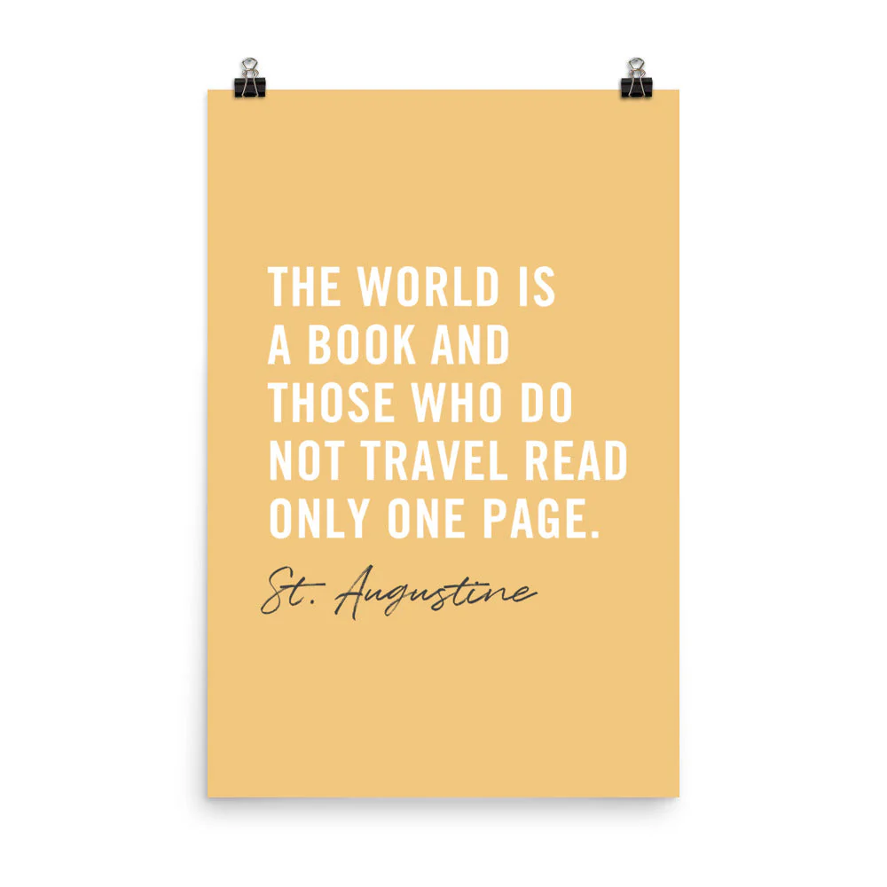 The World Is A Book Art Print - Image 6
