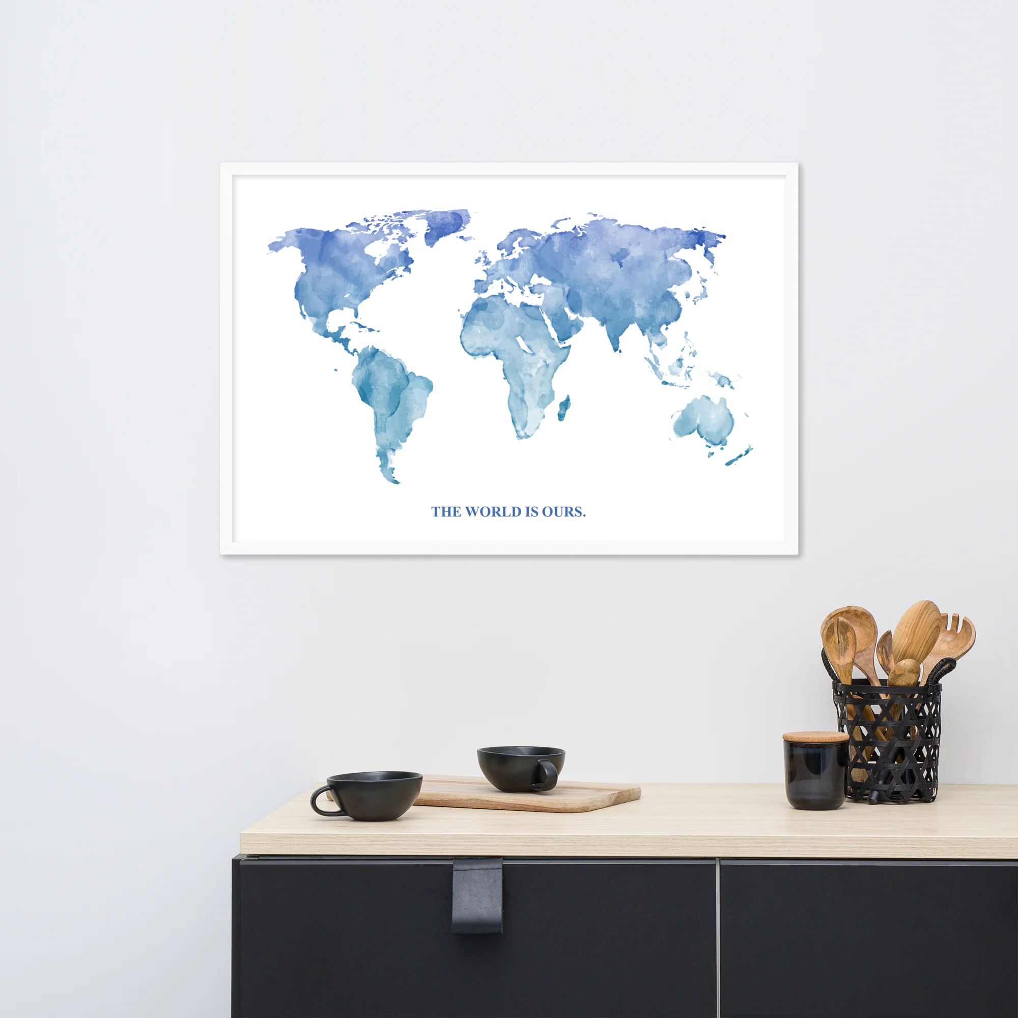 The World Is Ours Framed Art Print - Image 3