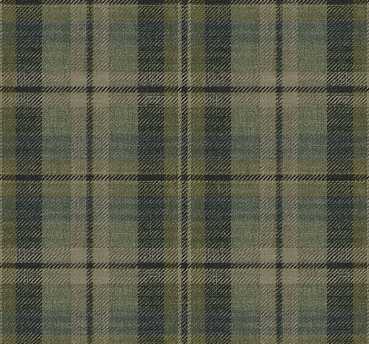 Thornbury Tailored Plaid Peel and Stick Removable Wallpaper - Image 8