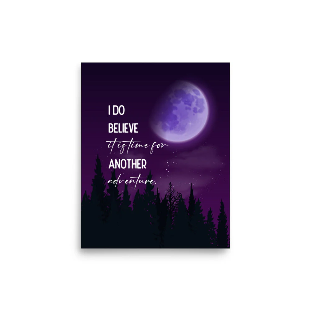Time For Another Adventure Framed Quote Poster - Image 16