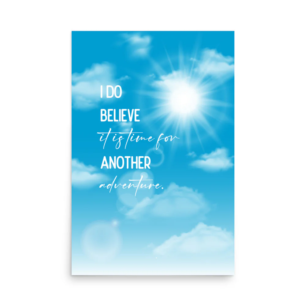 Time For Another Adventure Framed Quote Poster - Image 41