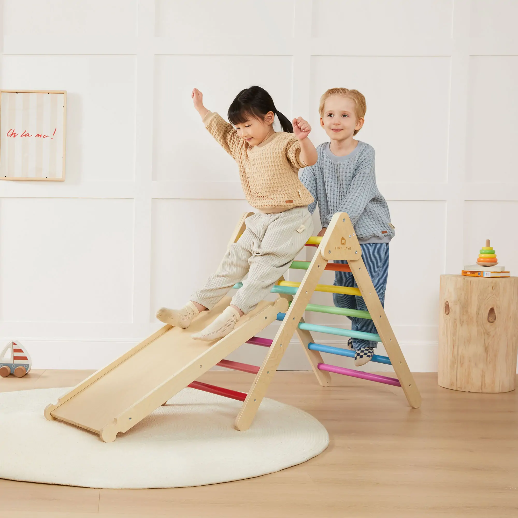 7-in-1 Rainbow Climbing Set - Image 4