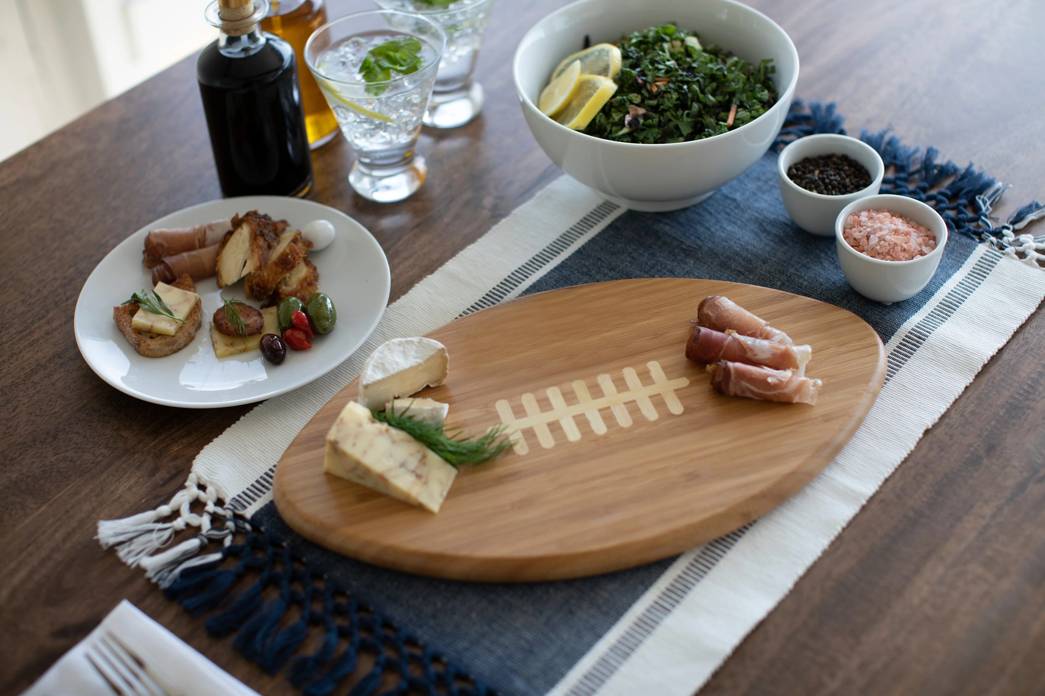 Touchdown! Football Cutting Board & Serving Tray - Image 3