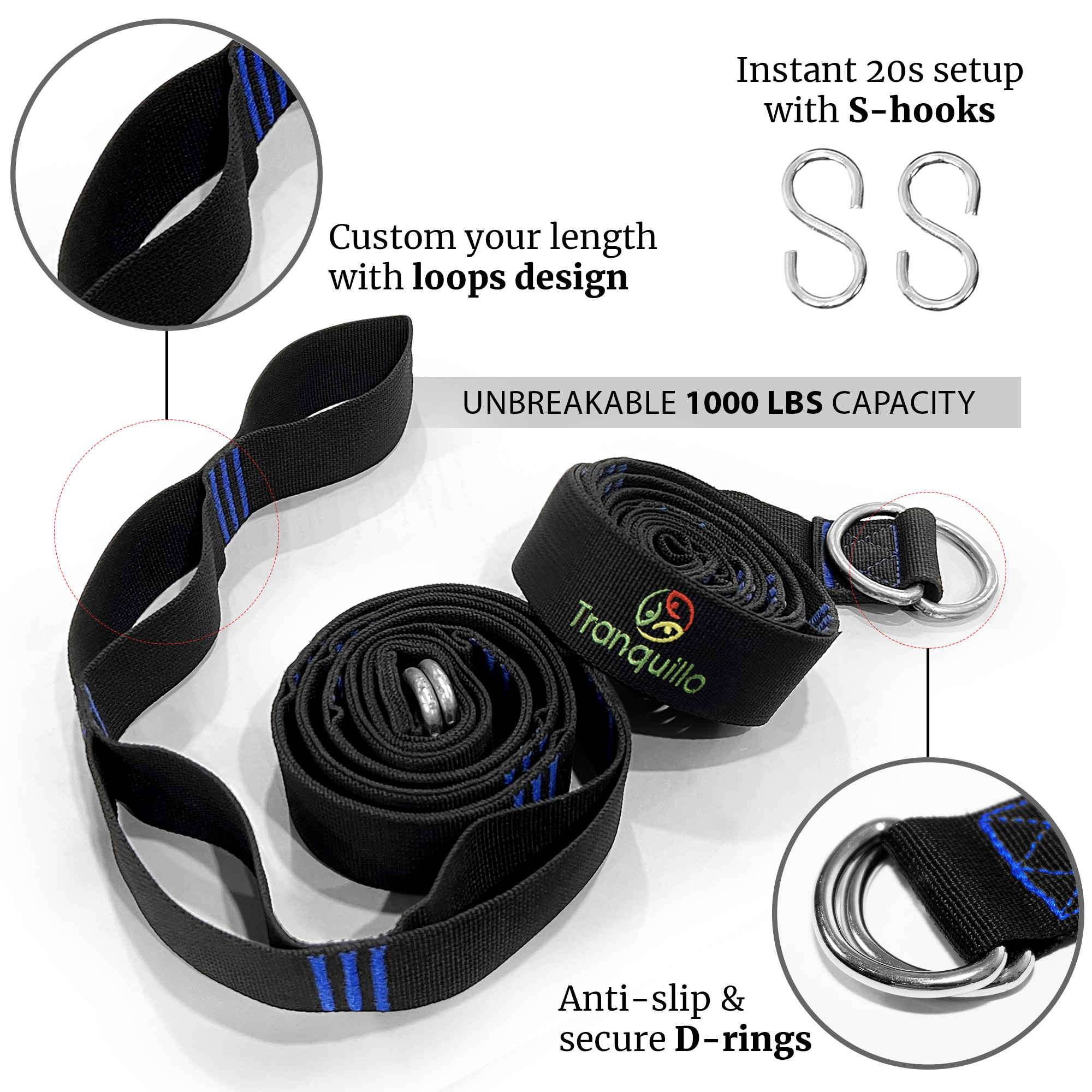 Tranquillo Comfort Set Original Hammock Stand - Image 14