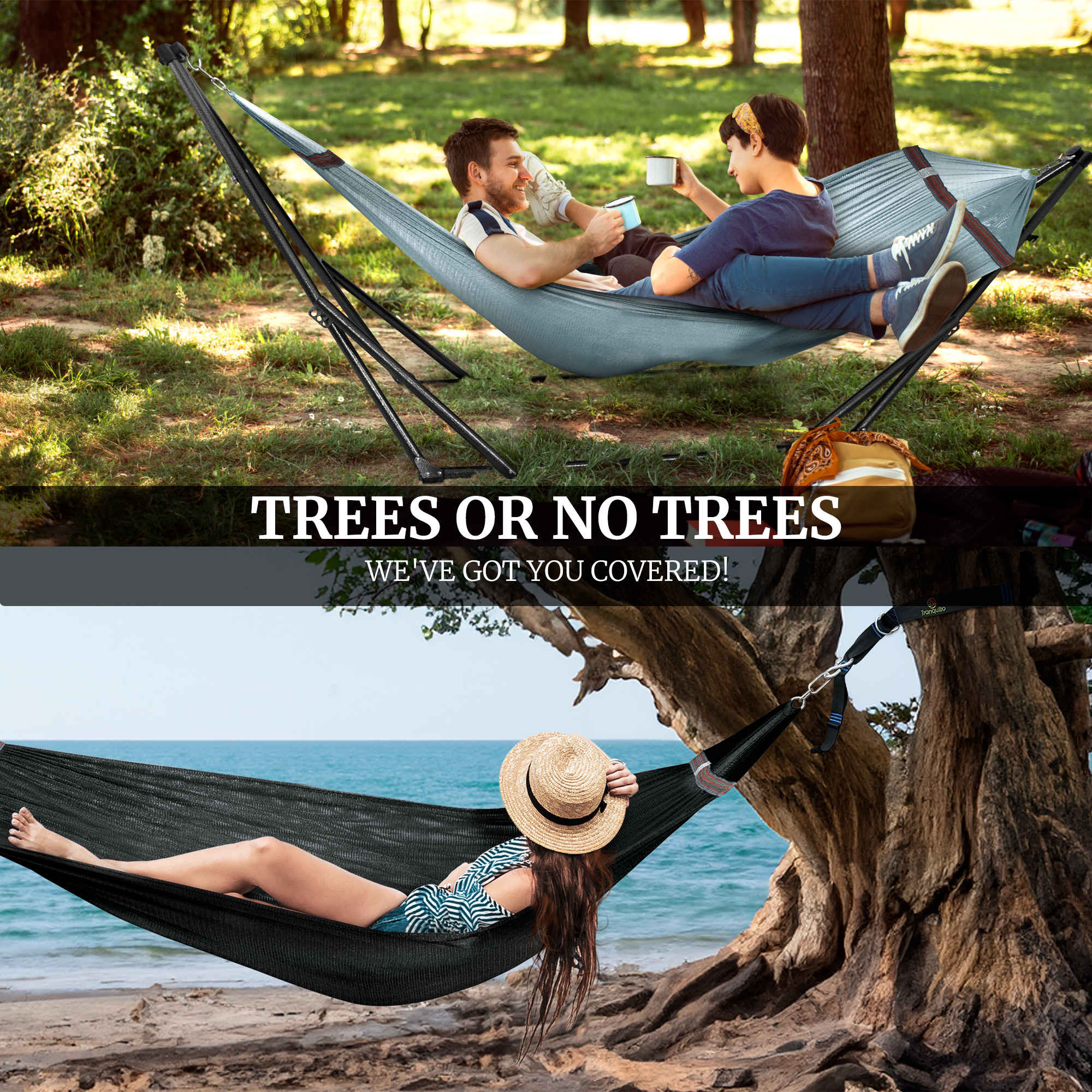 Tranquillo Comfort Set Original Hammock Stand - Image 53