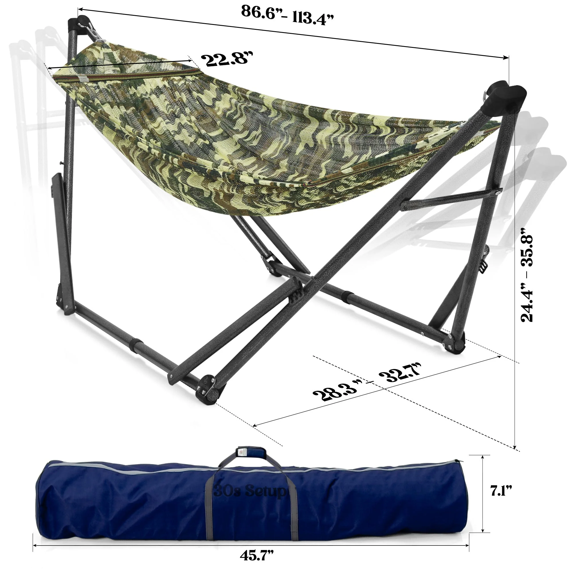 Tranquillo Uniki Collapsible Hammock Stand - Image 20