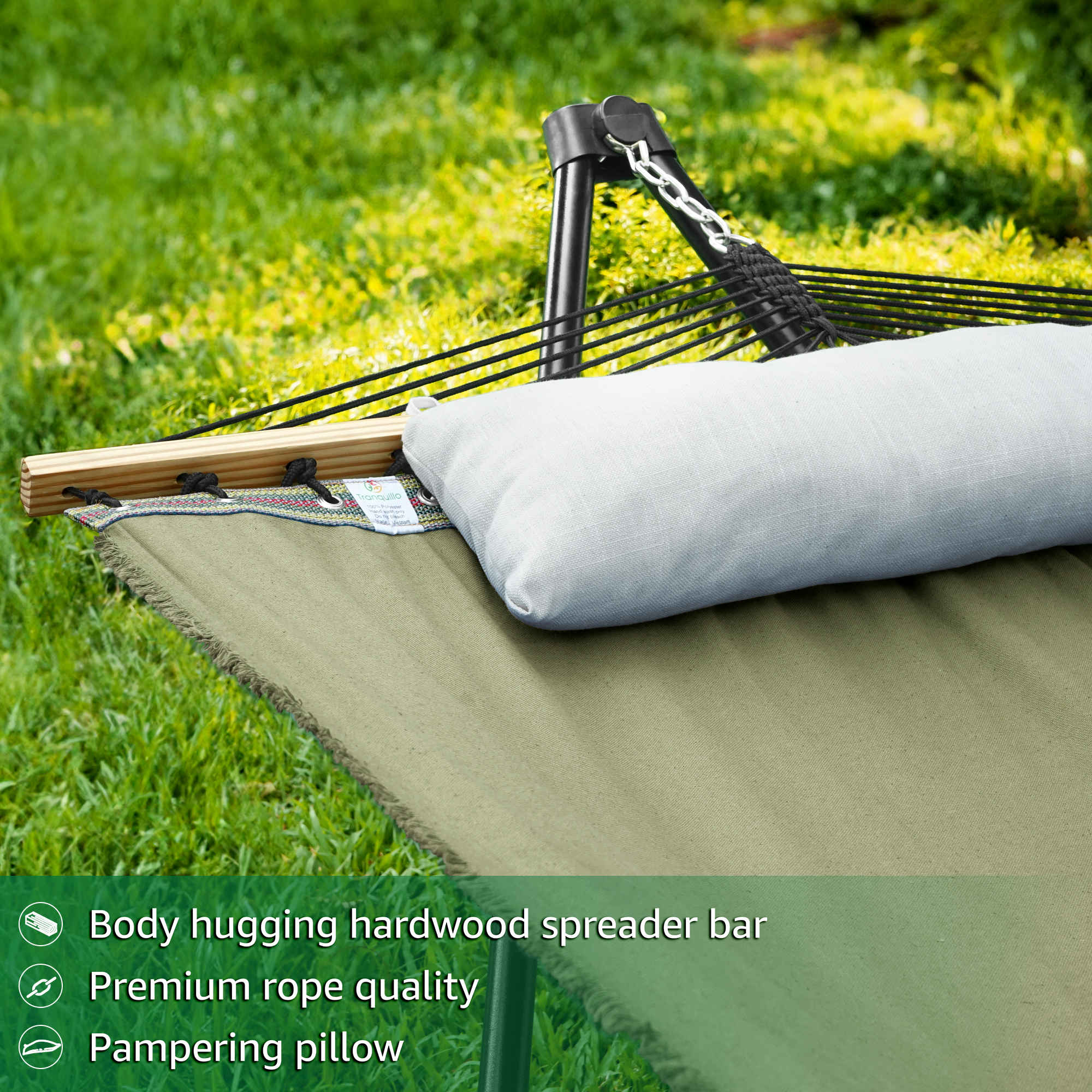 Tranquillo Unity Canvas Hammock Stand - Image 71