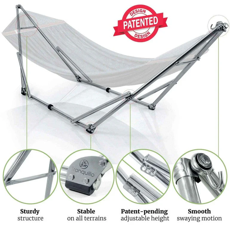 Tranquillo Universal Stainless Steel Hammock Stand - Image 12