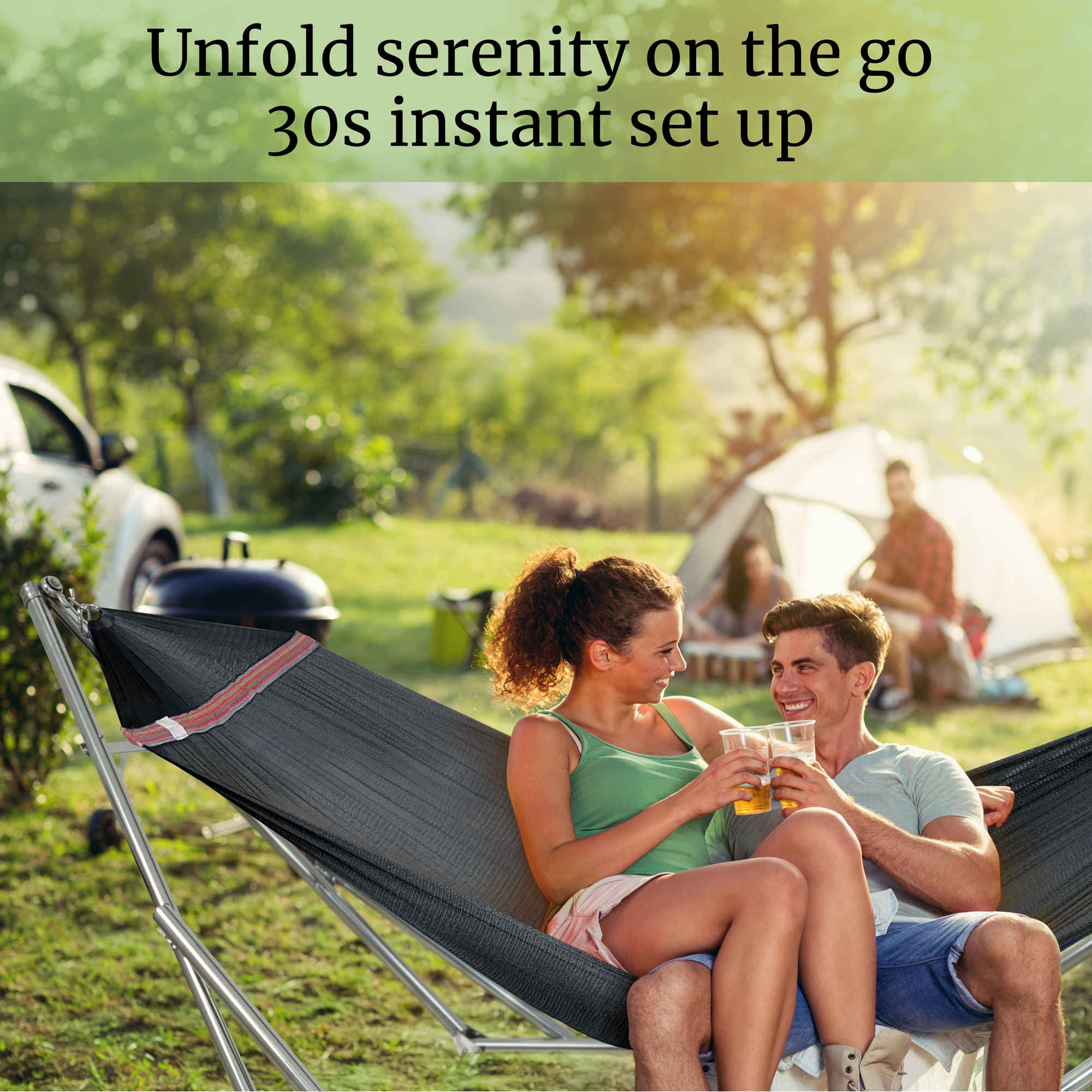 Tranquillo Universal Stainless Steel Hammock Stand - Image 18