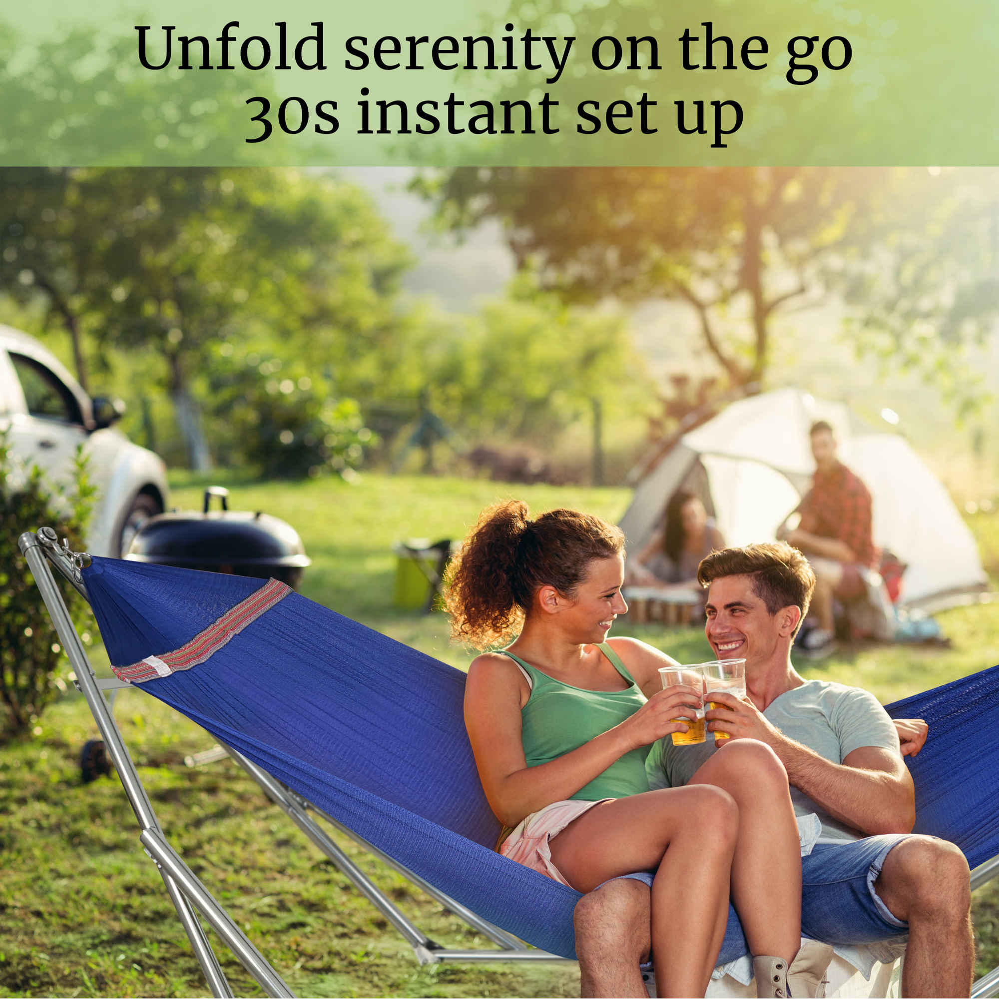 Tranquillo Universal Stainless Steel Hammock Stand - Image 27