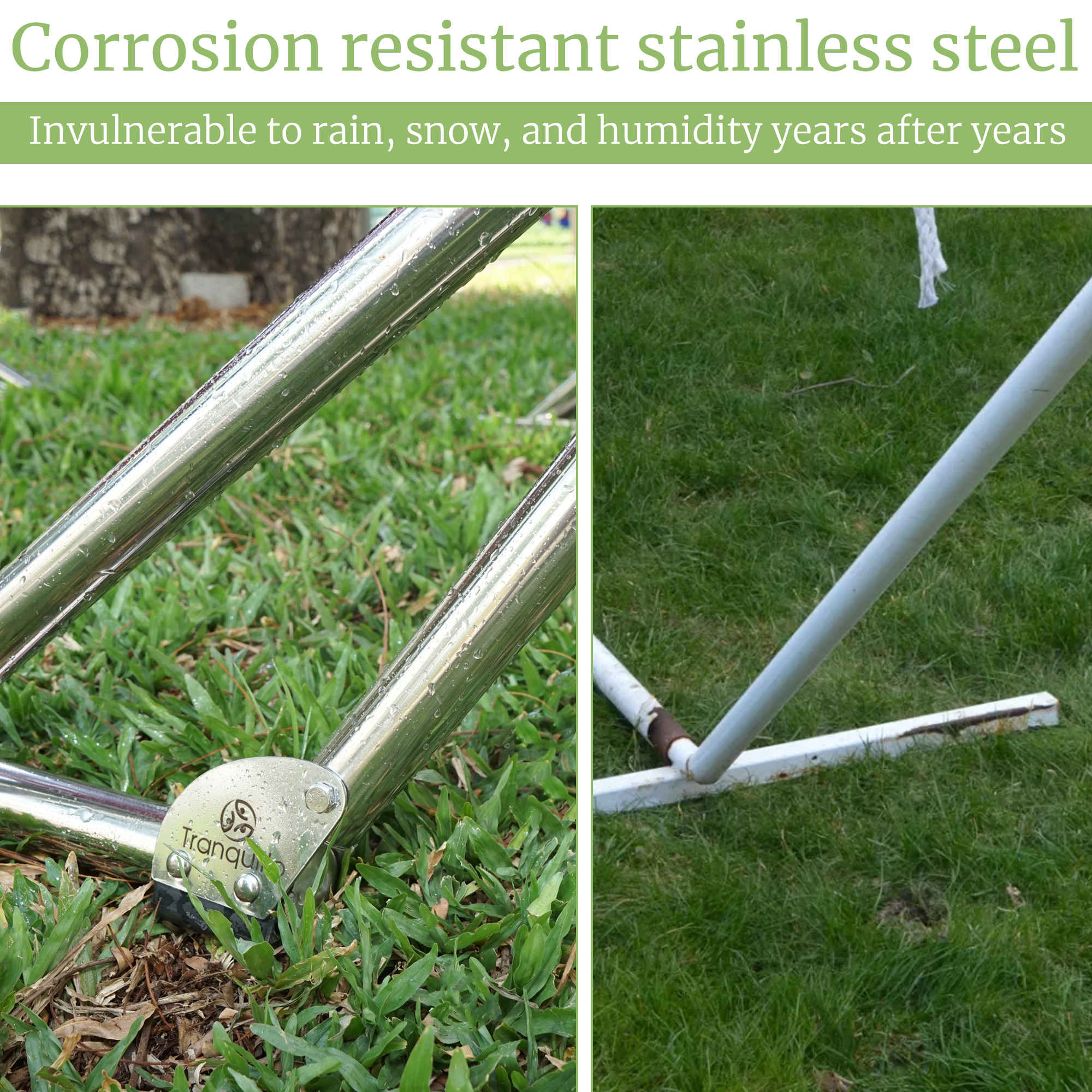 Tranquillo Universal Stainless Steel Hammock Stand - Image 77