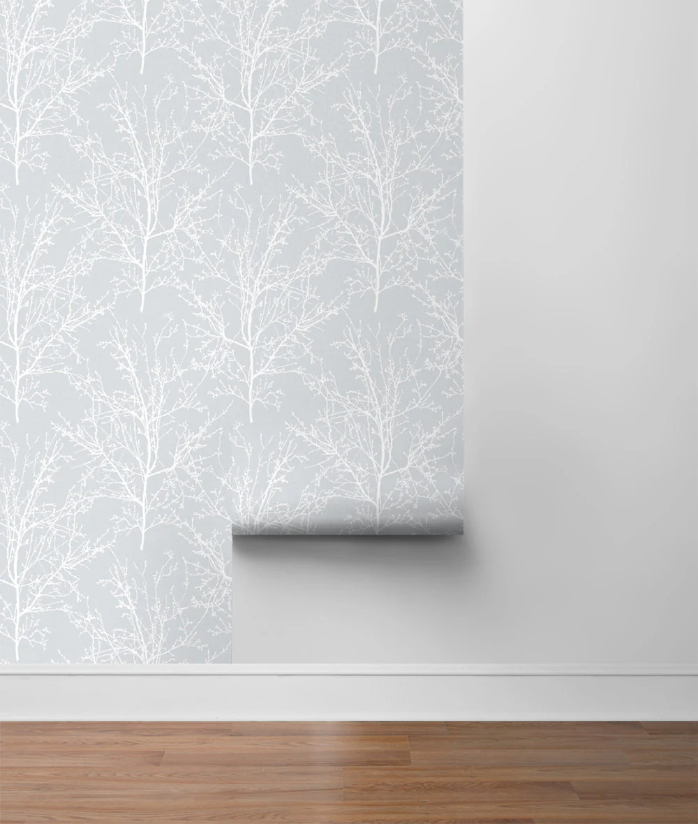 Tree Branches Peel and Stick Removable Wallpaper - Image 12