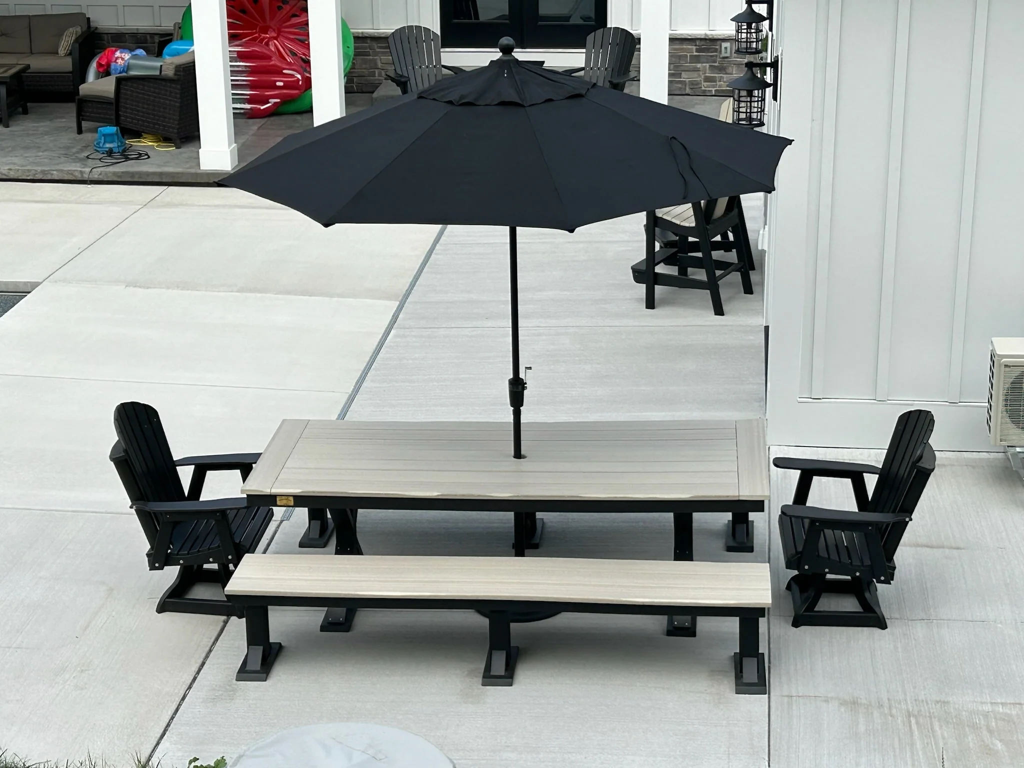 Trestle X Outdoor Table - Image 4