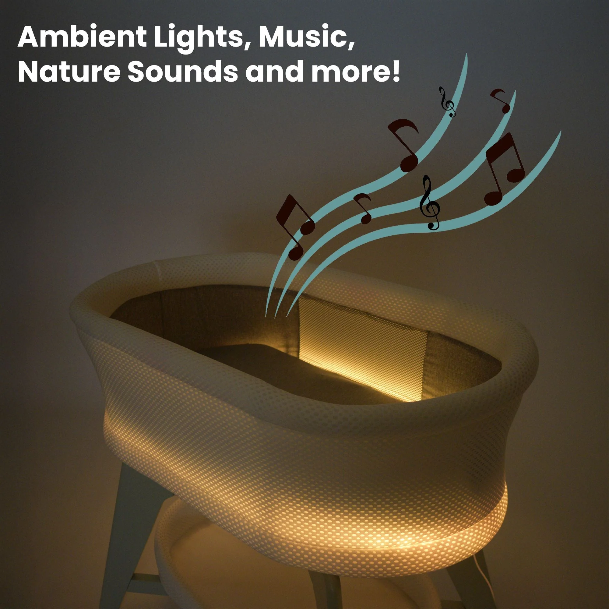 TruBliss® Evi Smart Bassinet - Image 3