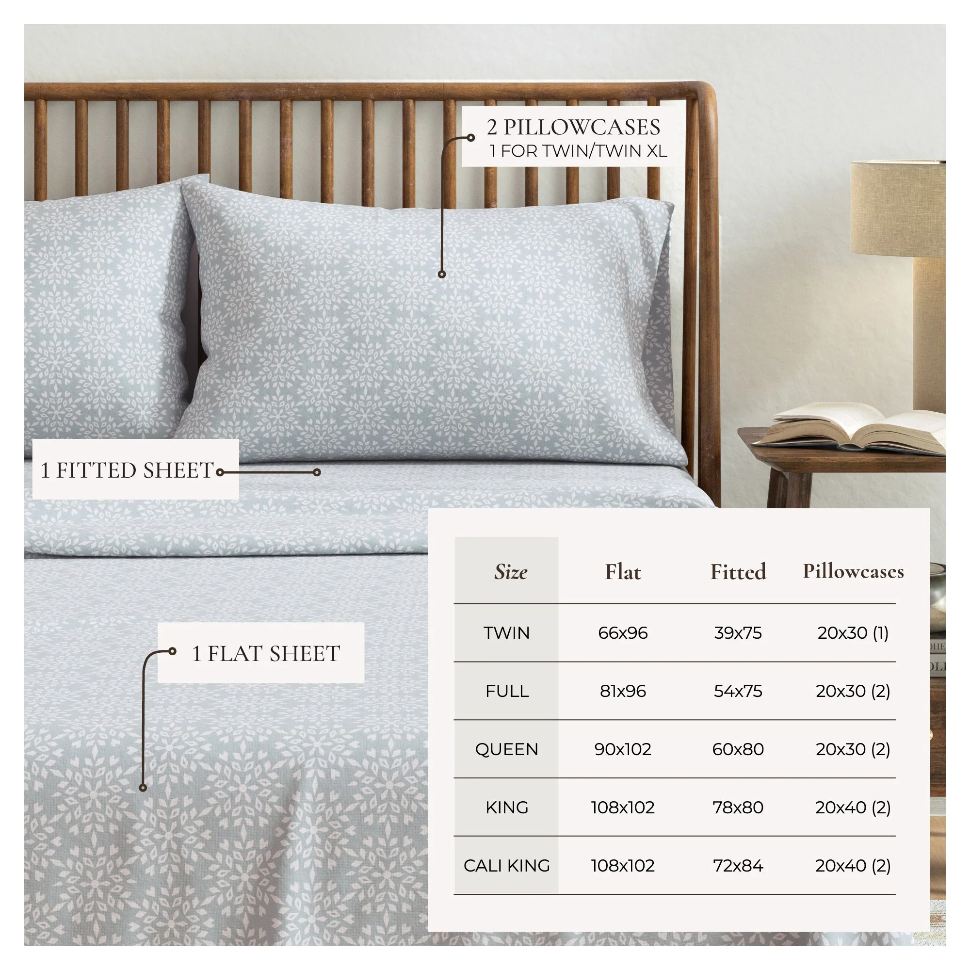 Turkish Cotton Flannel Sheet - Belle Collection - Image 63