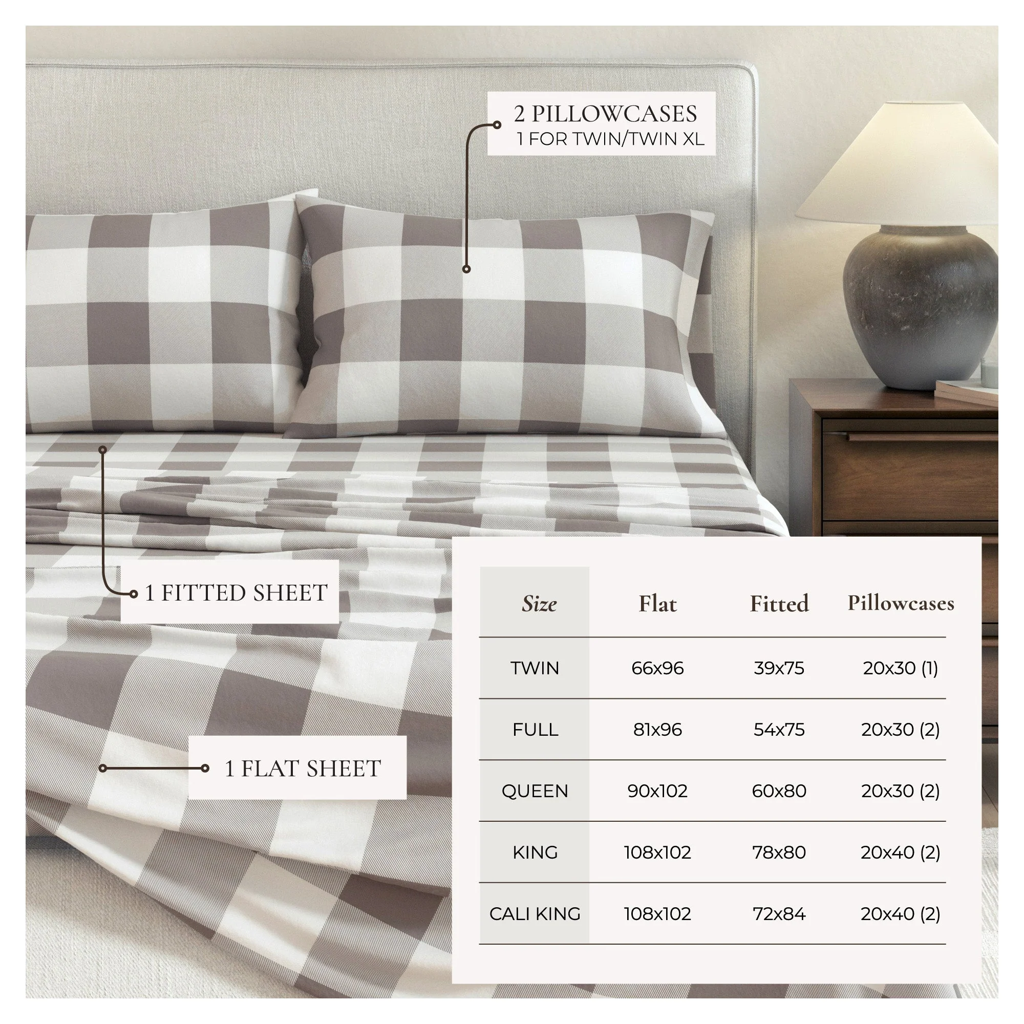 Turkish Cotton Flannel Sheet - Belle Collection - Image 9
