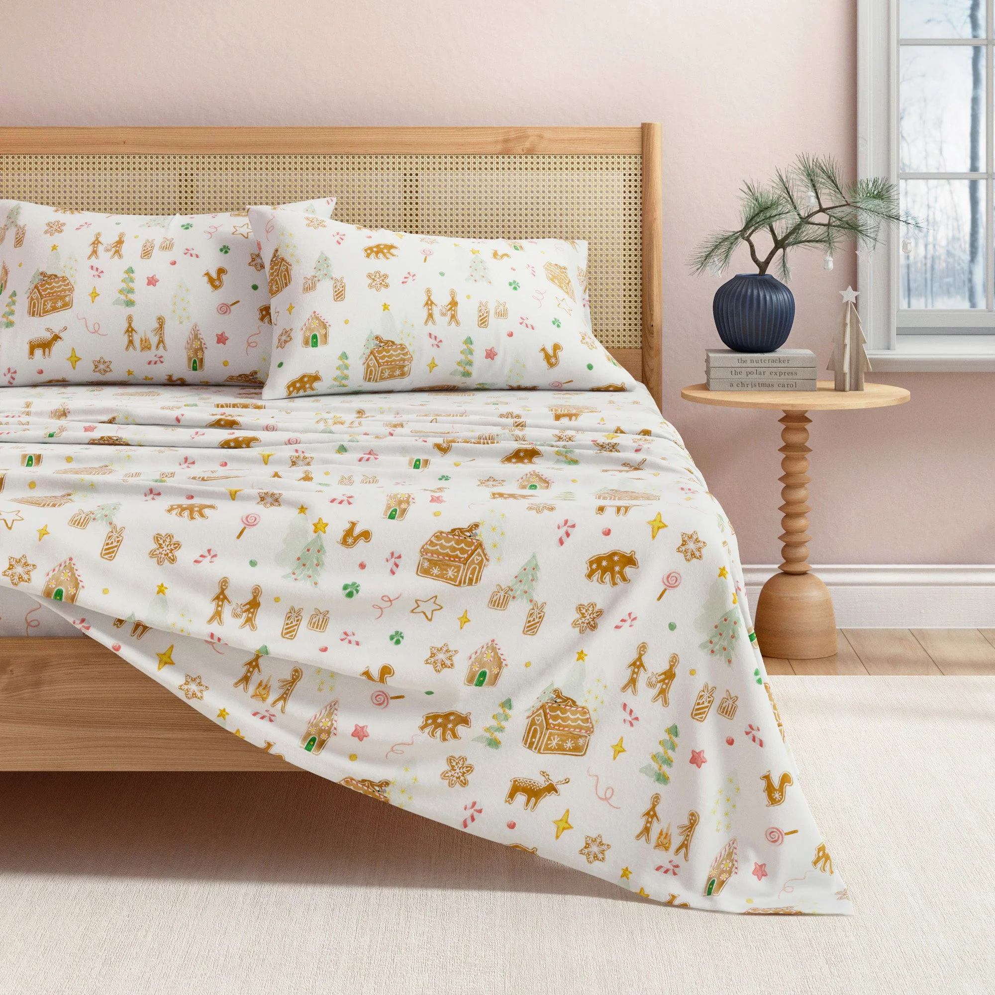 Turkish Cotton Flannel Sheet Set - Kids' Christmas Collection - Image 7