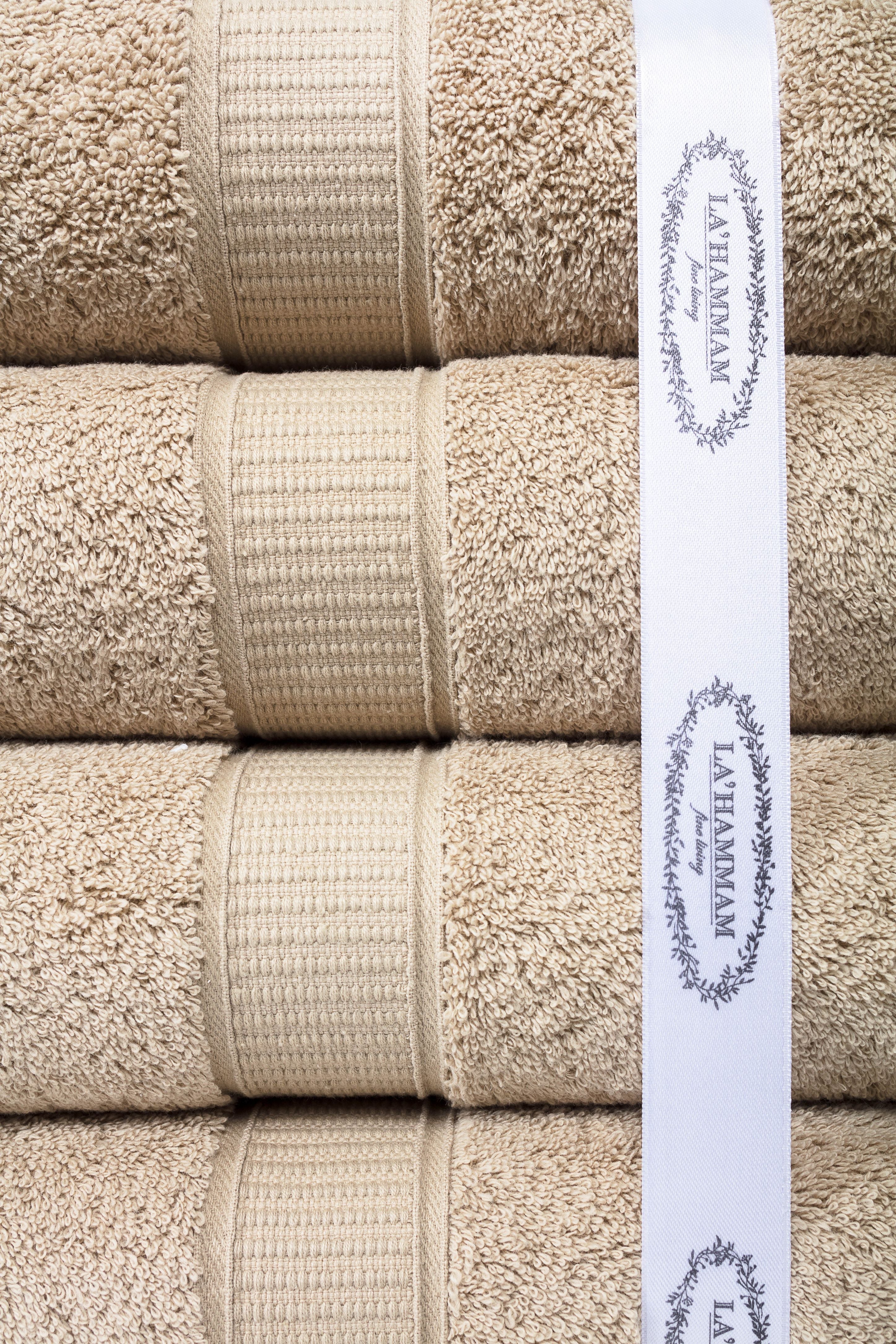 Turkish Cotton Washcloth Set of 12 by La'Hammam - Image 14