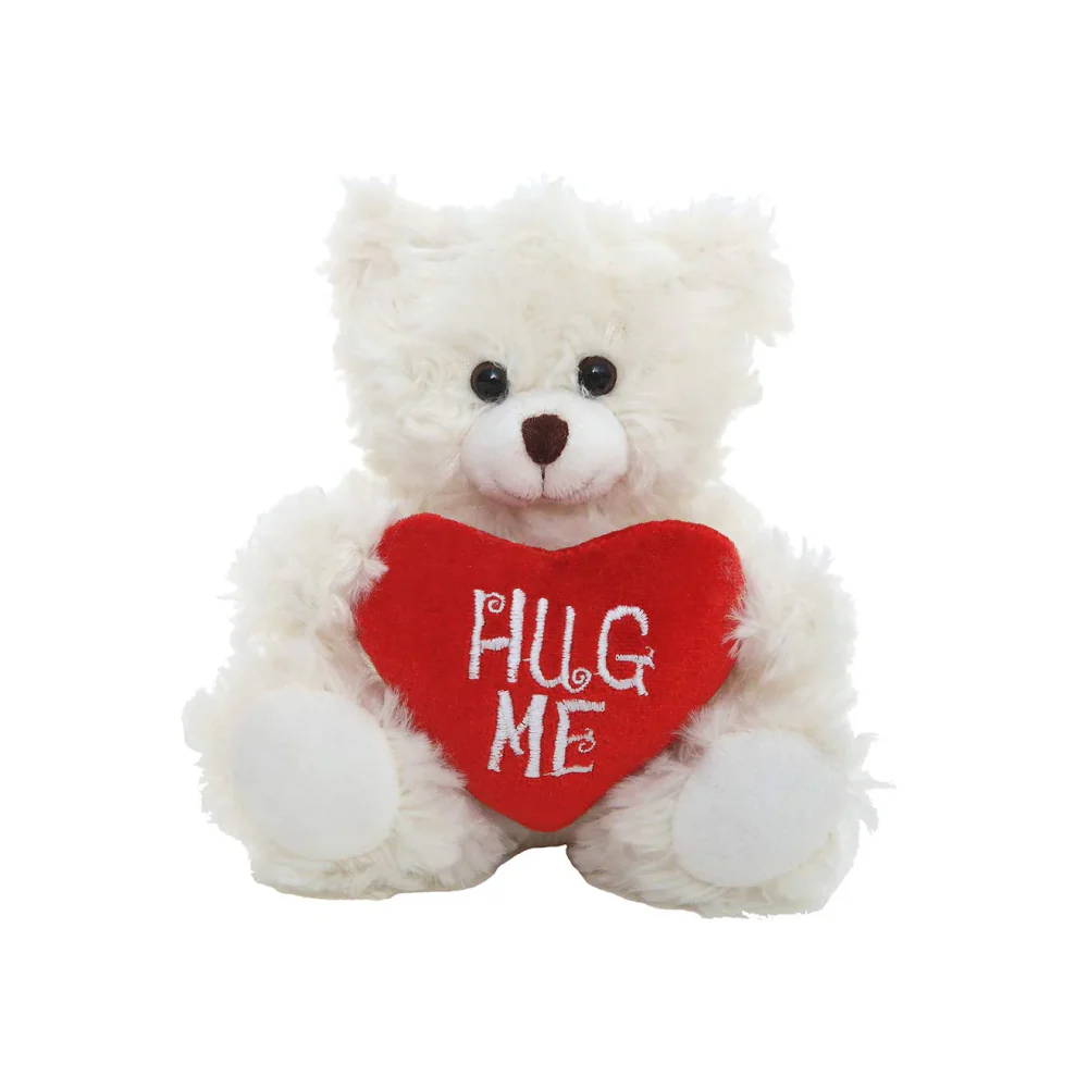 Valentine Mocha Bear Cream 9" - Image 2