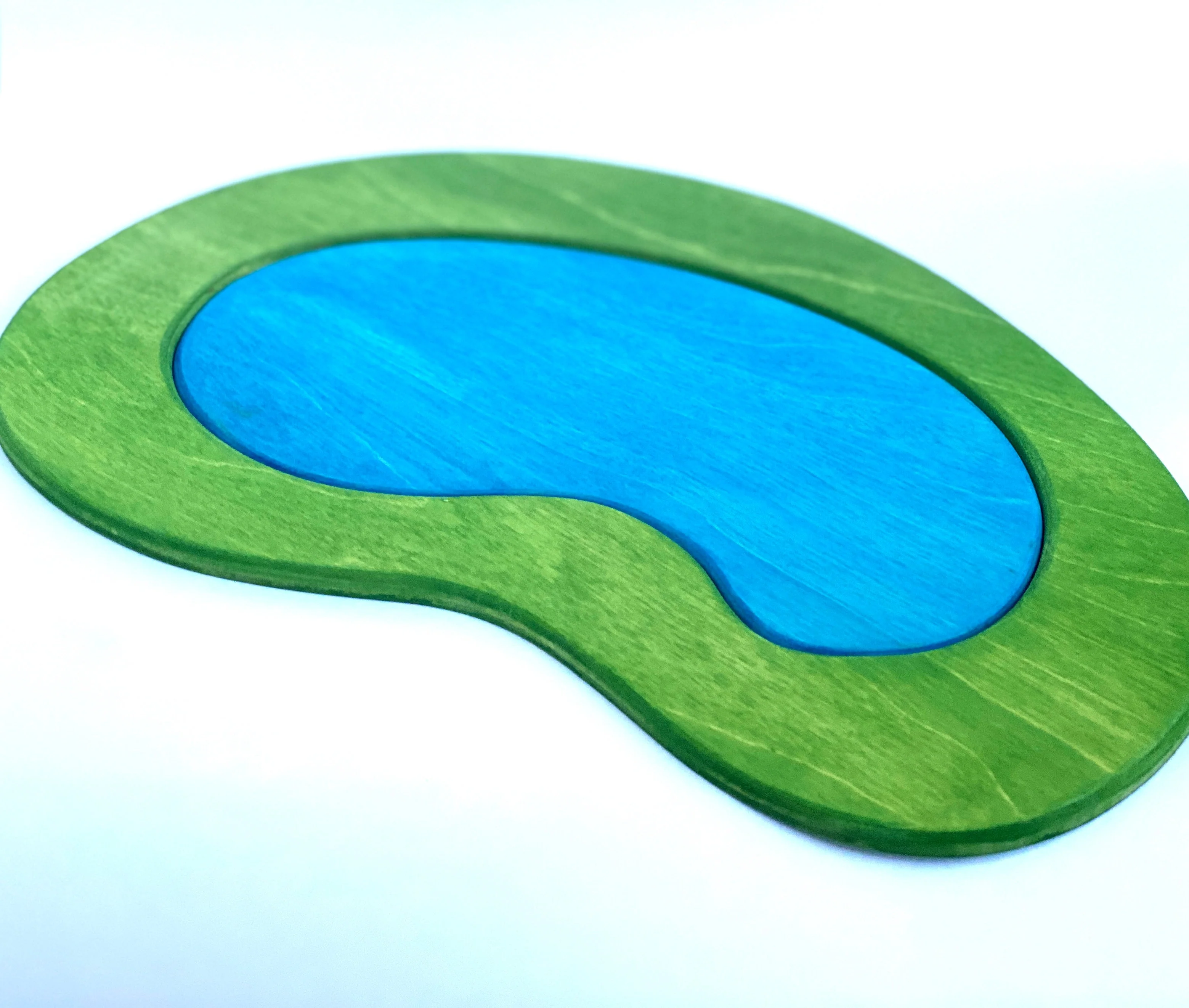 Waldorf Wooden Pond Lake Puzzle - Image 2