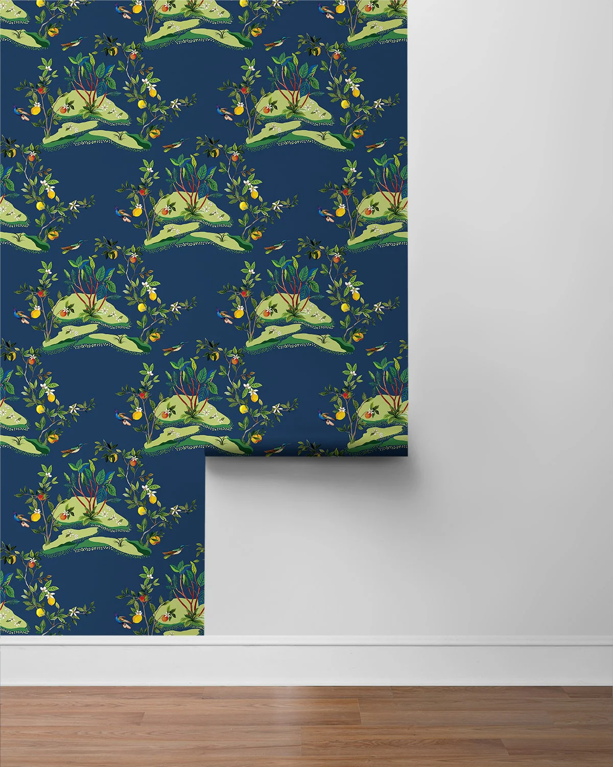 West Boulevard Collection Citrus Hummingbird Unpasted Wallpaper - Image 11
