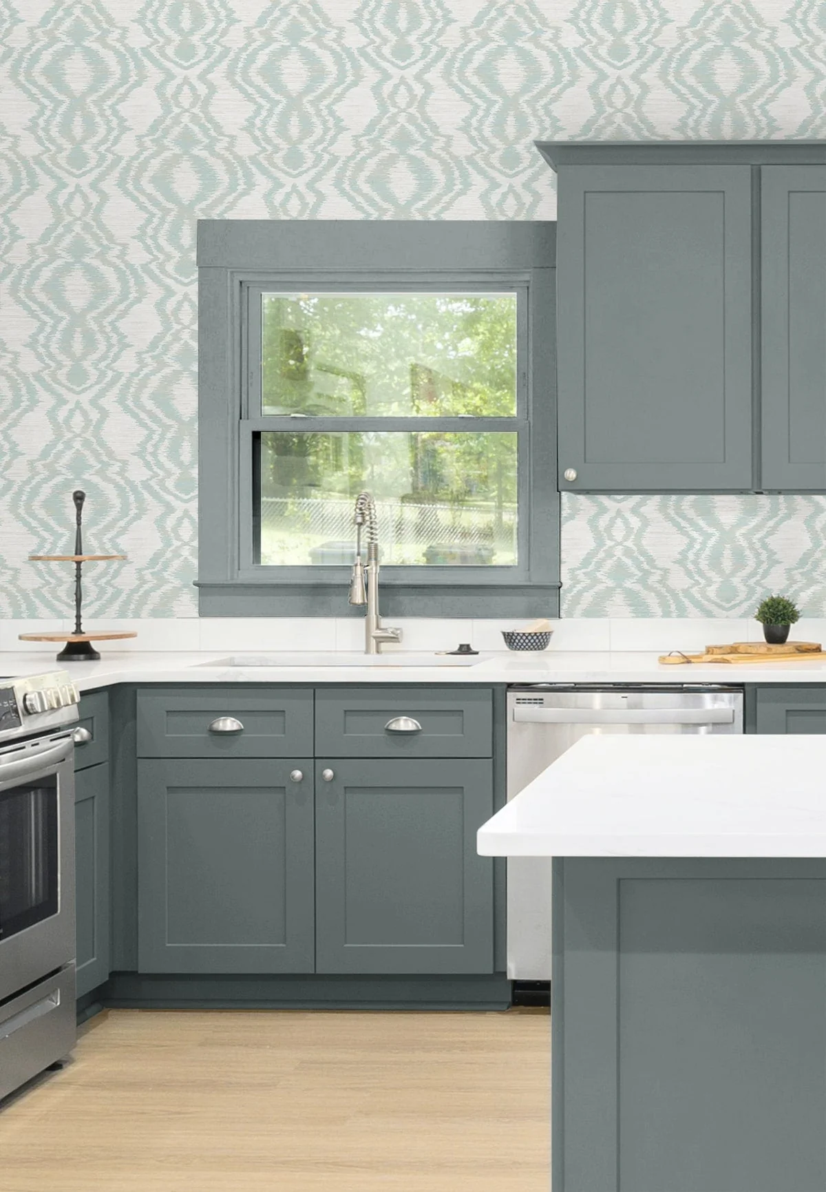 West Boulevard Collection Moirella Unpasted Wallpaper - Image 12