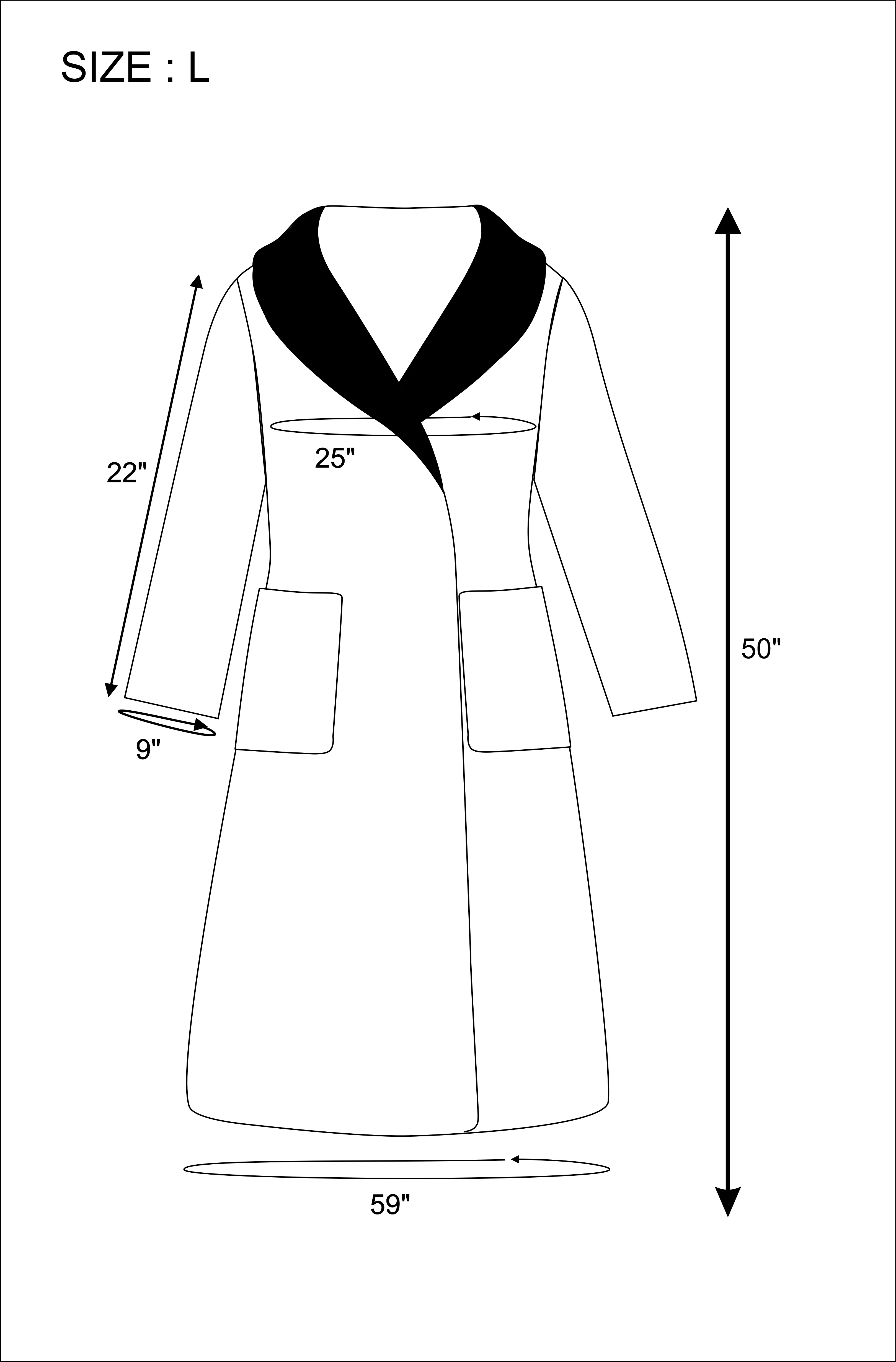 White Shawl Collar Hotel Bathrobe - Unisex - Single Robe - Image 5