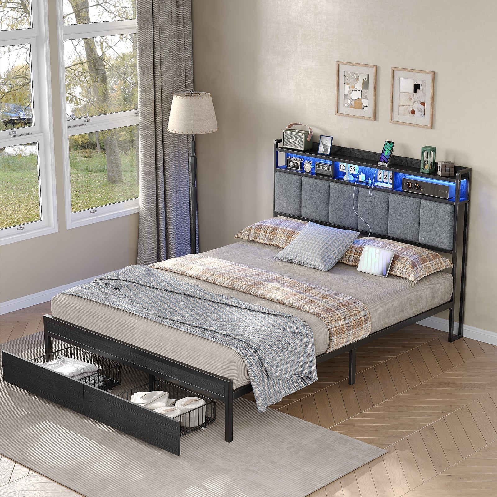 Full/Queen Bed Frame - Image 10